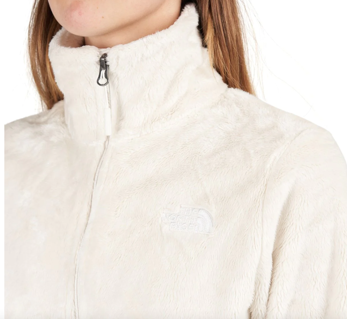 The North Face Women's Ostio Fleece Jacket / BNWT / Gardenia White / RRP £90