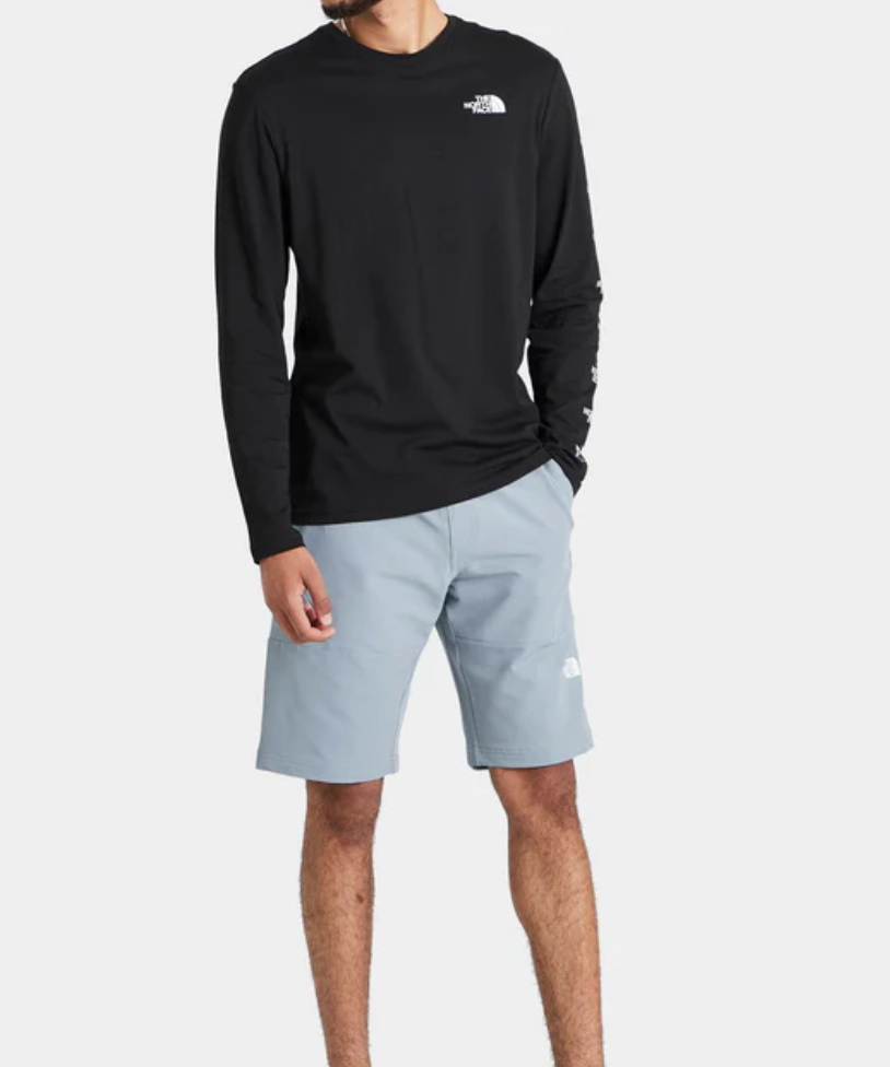 The North Face Men's Outdoor Hybrid Shorts / Tradewinds Grey / RRP £65