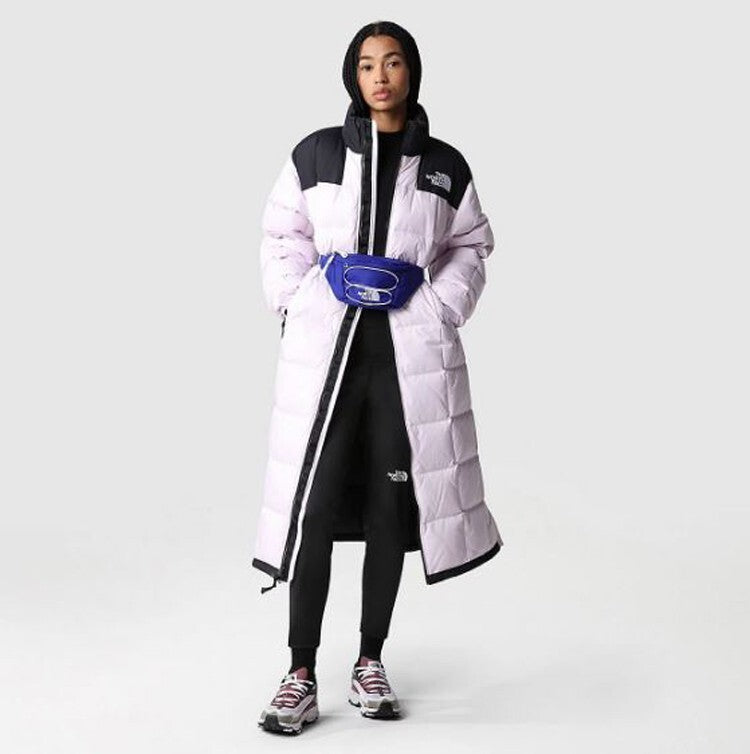 The North Face Womens Pink Lhotse Duster Long Puffer Coat / RRP £425