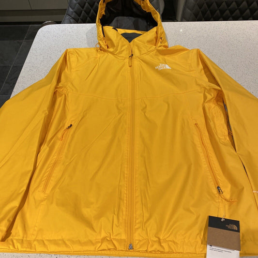 The North Face Men’s New Tetsu Jacket – Summit Gold, Two Shell, Adjustable Hood