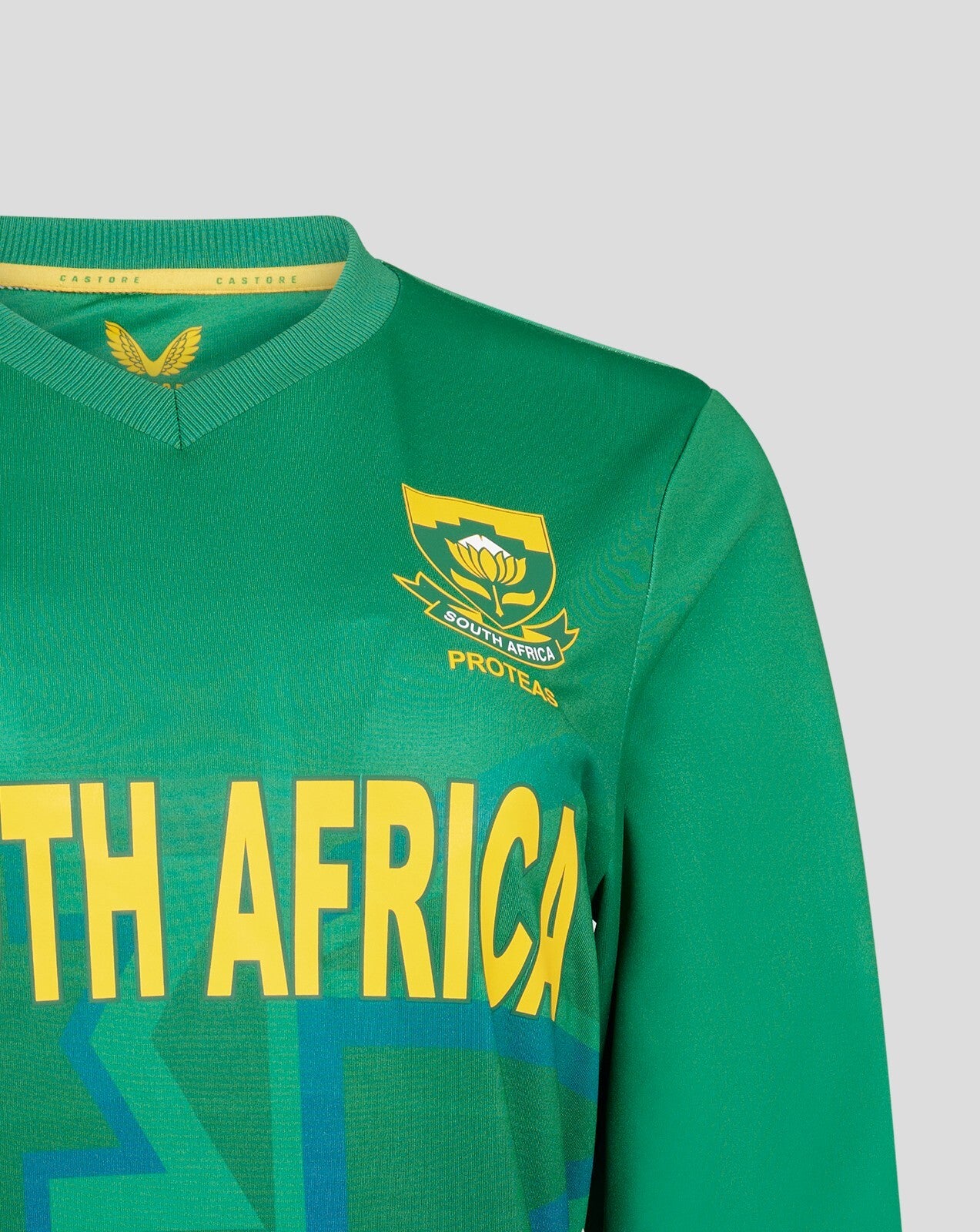 Castore Womens South Africa Long Sleeve Main T20 Pullover  / BNWT / RRP £65