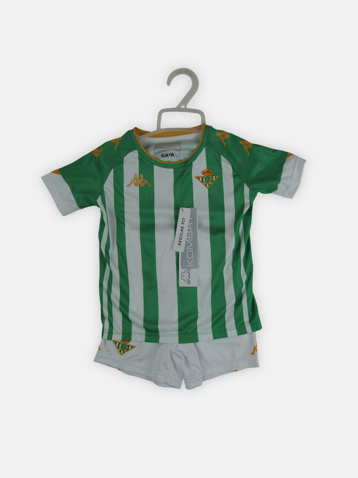 Kappa Kids 2020-21 Real Betis Home Shirt & Shorts Kit / Green / RRP £49.99