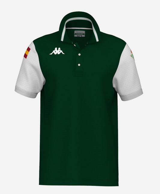 Kappa Real Betis Green Polo Shirt / Green / RRP £30