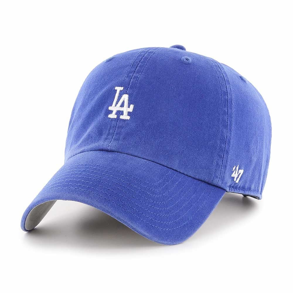 47 Brand Adult Los Angeles Dodgers Baserunner Clean Up Cap / Royal Blue/ RRP £32