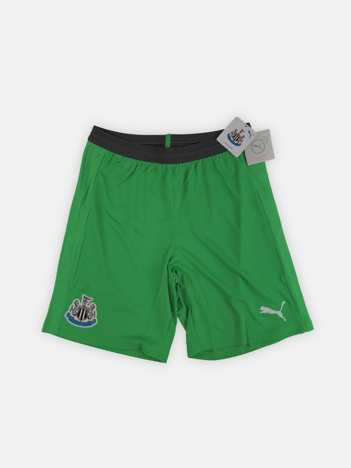 Puma Mens 2018-19 Newcastle Gk Home Football Shorts / Green / RRP £29.99