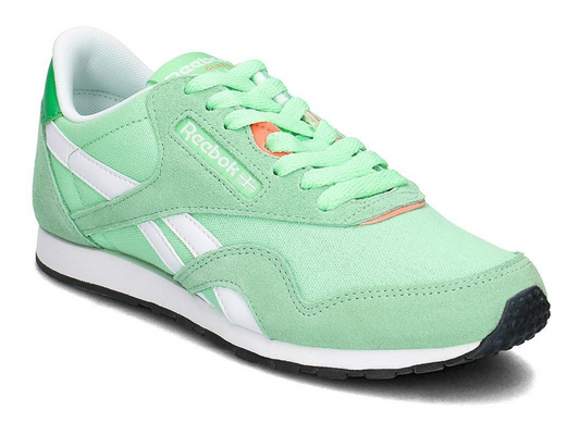 Reebok Womens CL Nylon Slim HV Trainers / Mint Green / BNIB / RRP £75