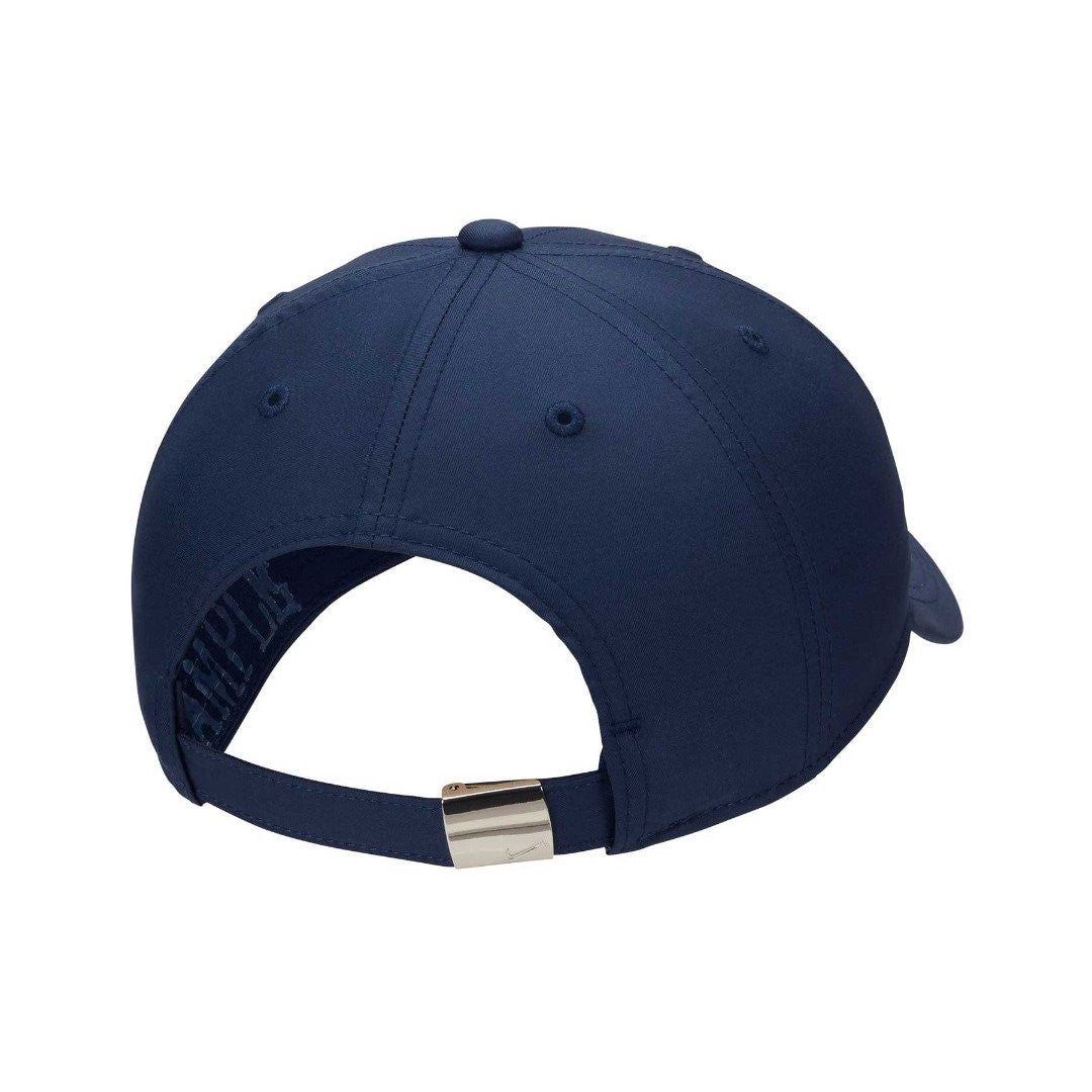 Nike Adult Dri-FIT Club Cap Metal Swoosh / Navy / RRP £20