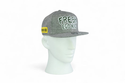 Fresh Ego Kid Heritage Snapback Cap / Grey / RRP £40