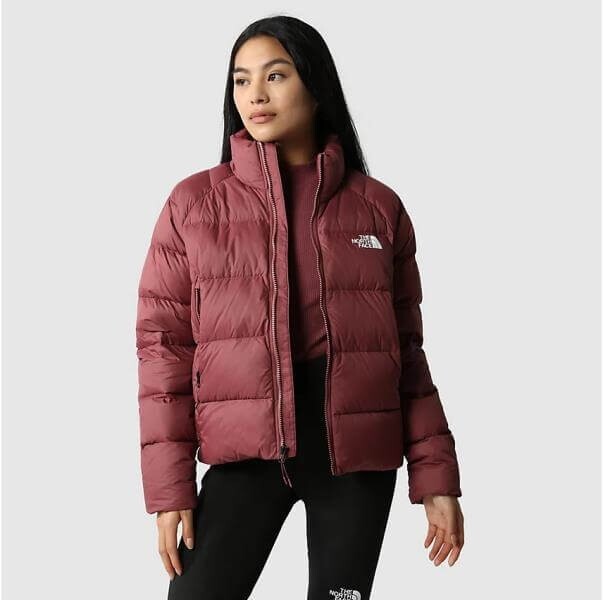 The North Face Womens Hyalite Down Puffer Jacket / Red Brown / RRP £235