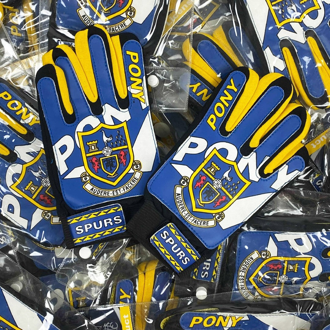 Pony Tottenham Hotspur 1998 Vintage Kids Goalkeeper Gloves / RRP £15