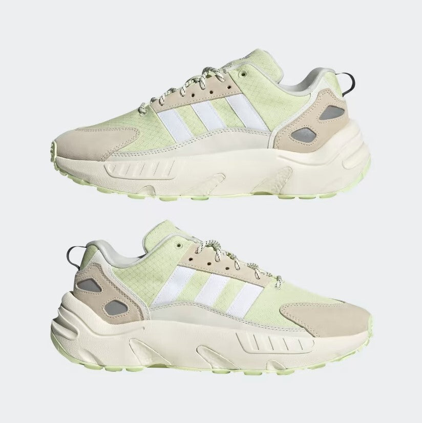 Adidas Mens ZX 22 Boost / Off White Lime / RRP £100