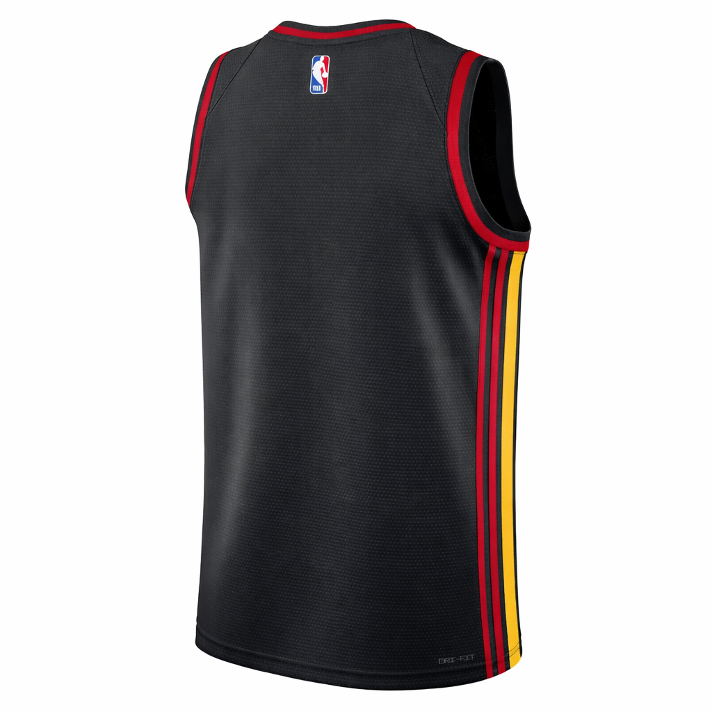 Nike Jordan Atlanta Hawks Basketball Vest Jersey / Blank / Black / RRP £90