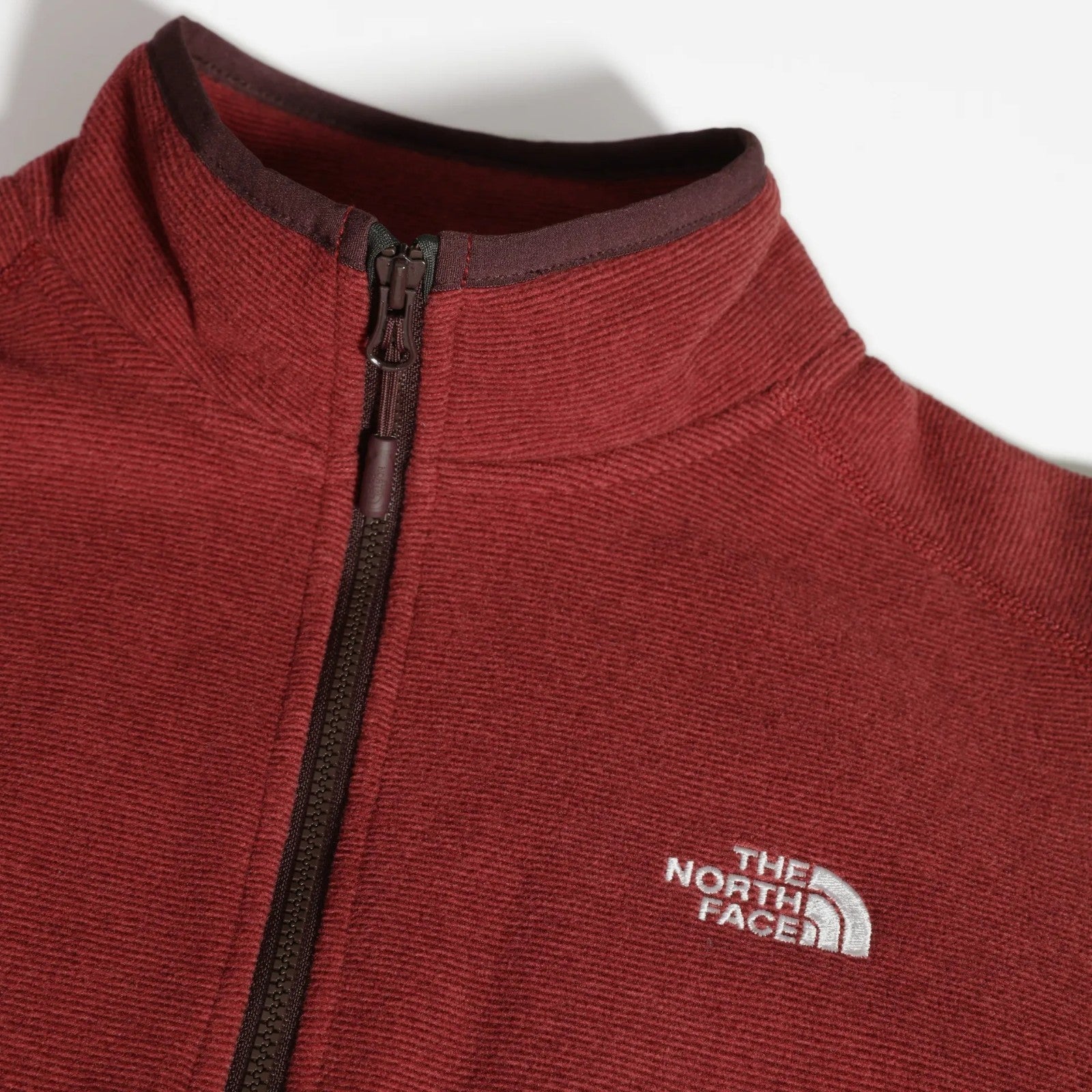 The North Face Womens 100 Glacier Full Zip Fleece / Root Brown / RRP £65