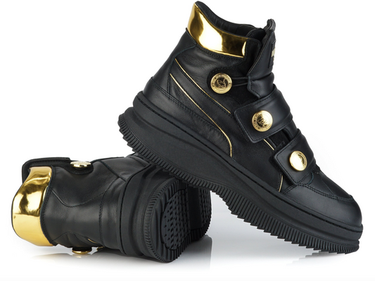 Puma X Balmain DEVA Straps X BALMAIN Boots / BNIB / Black / RRP £400