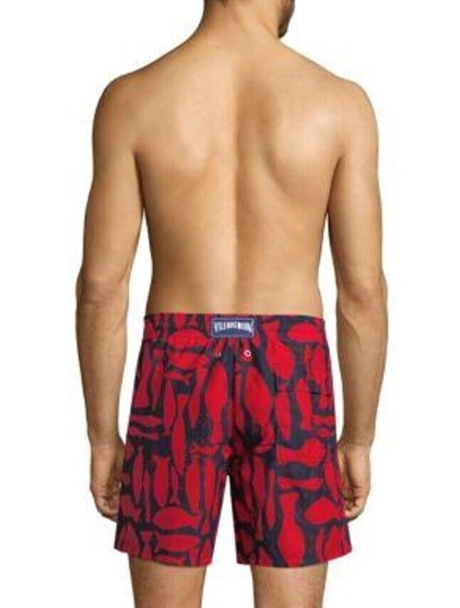Vilebrequin Swim Shorts / Men’s / Moorea / Red / RRP £175