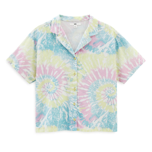 Vans Womens Spiraling SS Woven Resort Shirt / Orchid / RRP £42