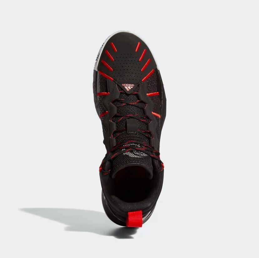 Adidas Mens D Rose Son of Chi Basketball Shoes / Black Red White / RRP £90