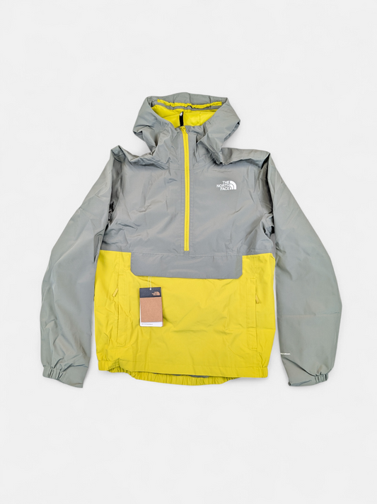 The North Face Mens Waterproof Anorak Jacket / Green - Citrine Yellow / RRP £155