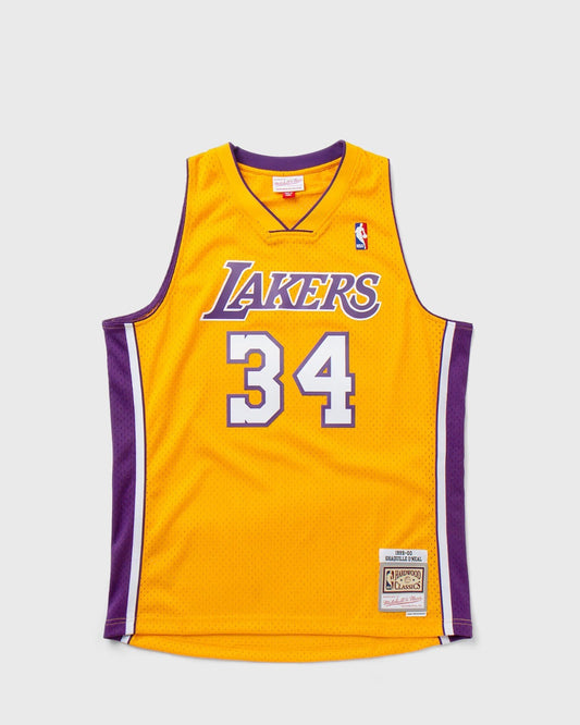 Mitchell & Ness NBA LA Lakers O'Neal Basketball Jersey / 1999-00 Gold / RRP £95