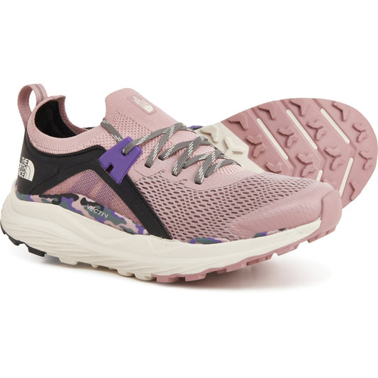 The North Face Women’s VECTIV HYPNUM EP Shoes-Woodrose/Peak Purple, Hiking Wear