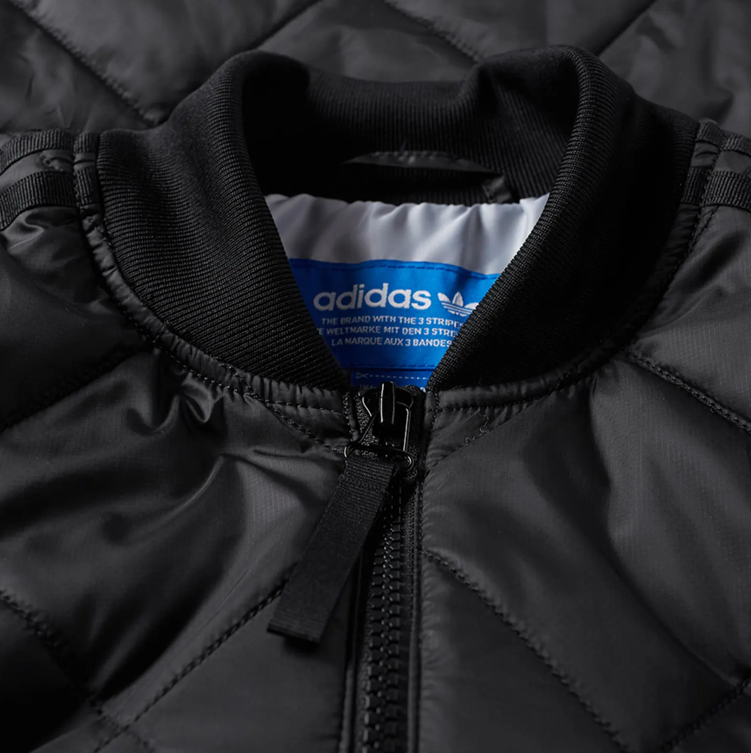 Adidas Mens Quilted Superstar Jacket / Black / RRP £75