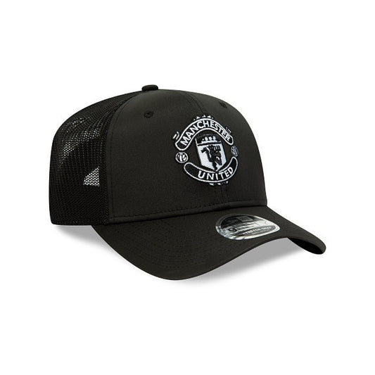 New Era Adult Manchester United FC Tonal 9FIFTY Snapback Black Cap / RRP £32