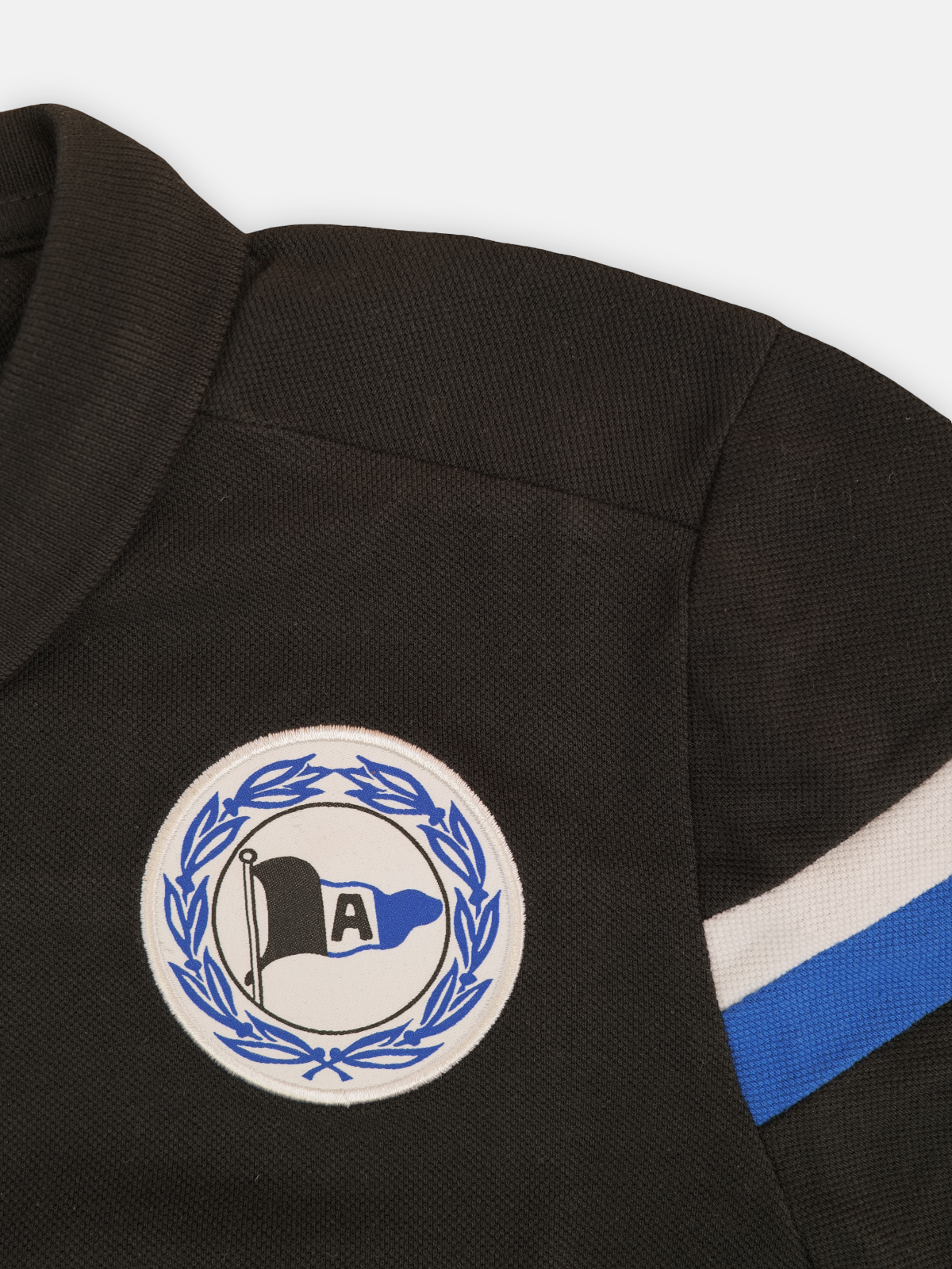 Macron Mens 2020-21 Arminia Bielefeld Macron Polo T-Shirt / Black / RRP £37.99