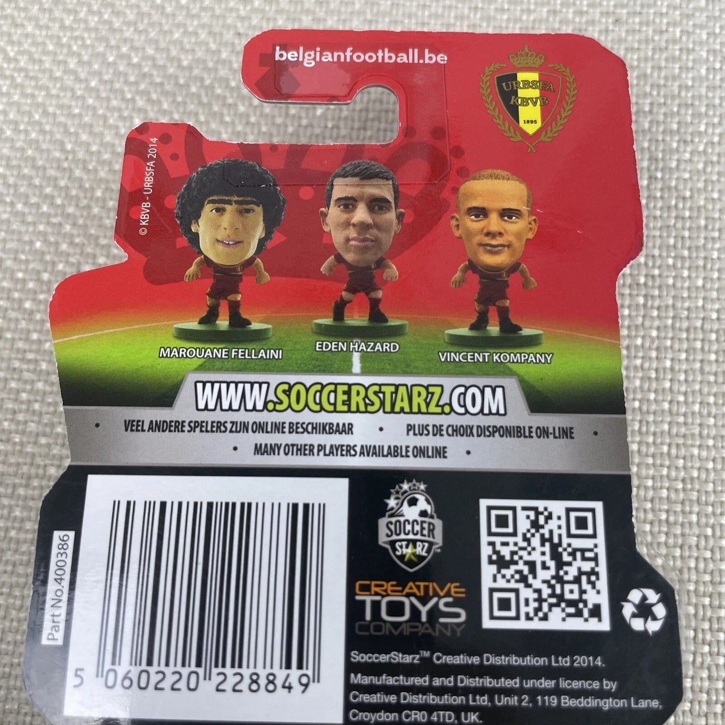 Soccerstarz Mens 2012-13 Belgium Soccerstarz Mertens #14 Figurine /Red/RRP £3.99