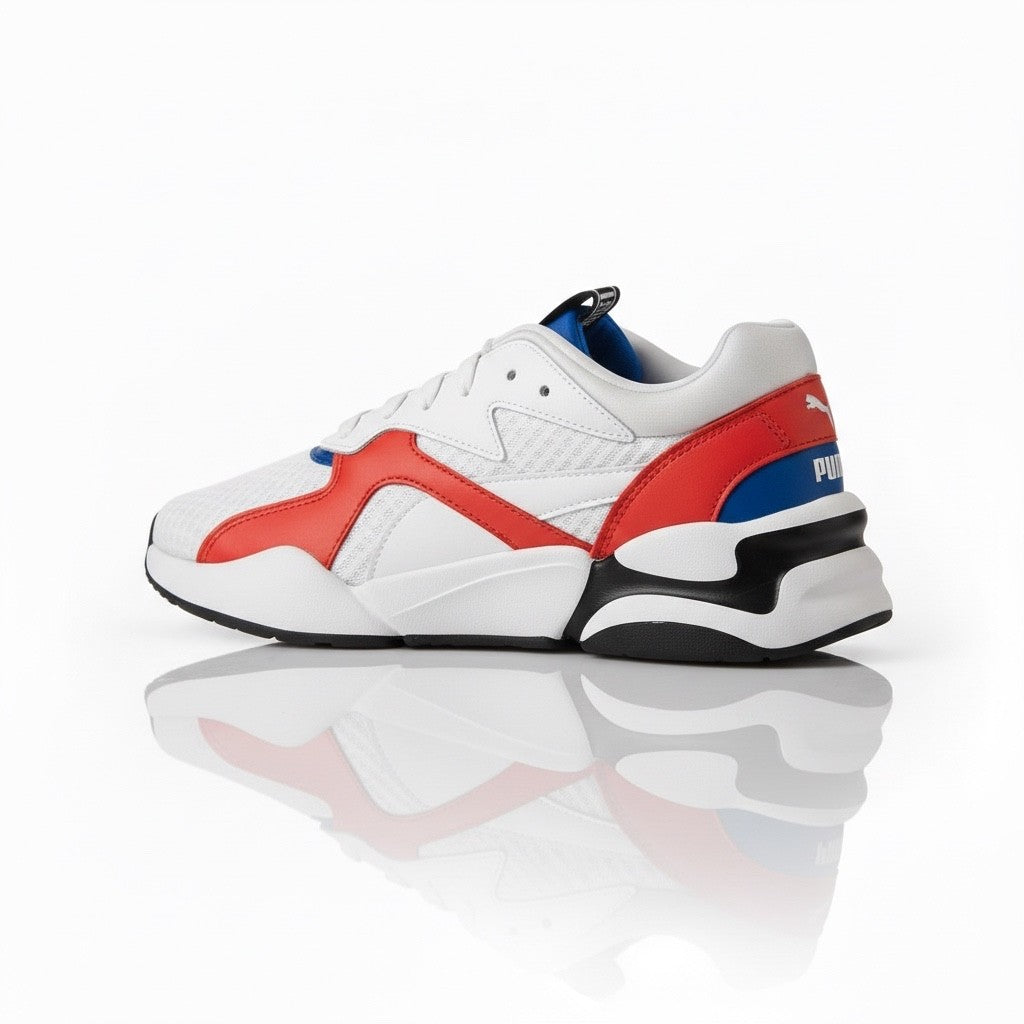 Puma Womens Nova Mesh Trainers / White / RRP £80