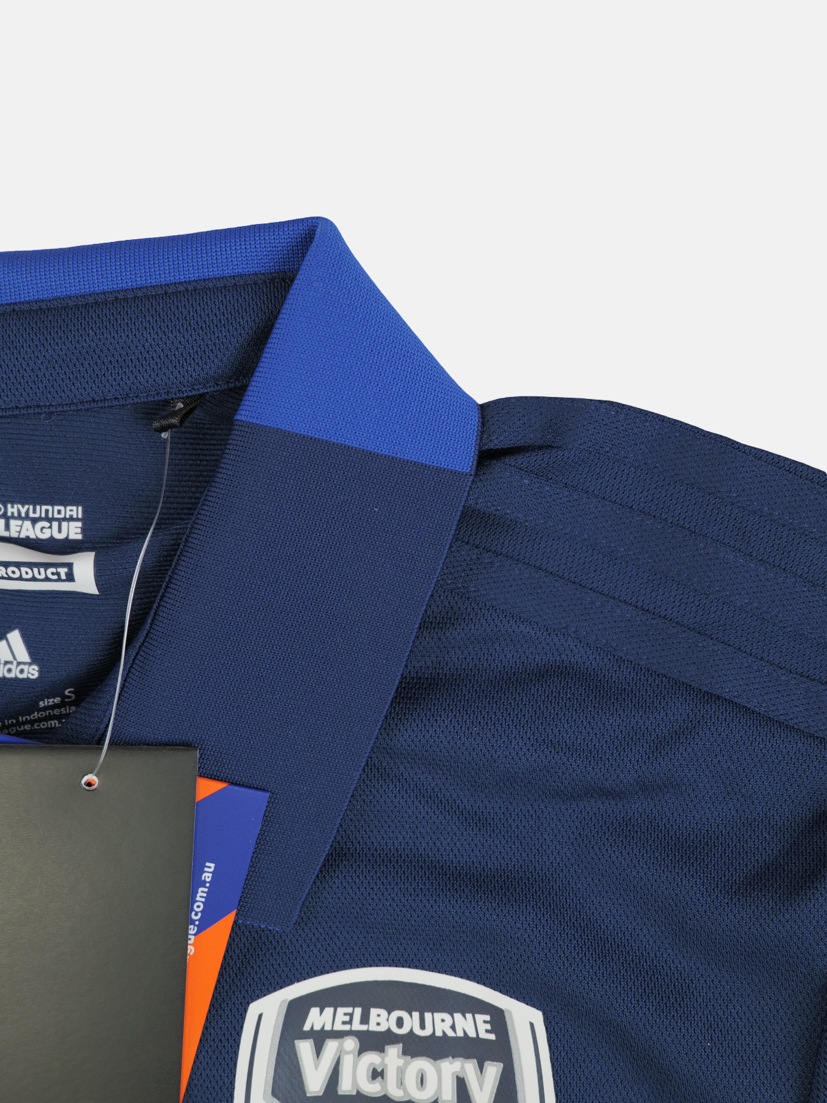 Adidas Mens 2019-20 Melbourne Victory Polo Shirt / Navy / RRP £37.99