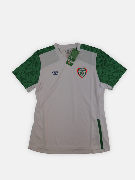 Umbro Womens 2020-21 Ireland Women'S Umbro Training Shirt / White / RRP £34.99