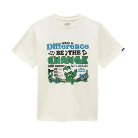 Vans Kids Eco Positivity T-Shirt / White / RRP £35