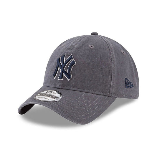 New Era Adult New York Yankees MLB Core Classic 9TWENTY Cap /Grey Navy/ RRP £23D