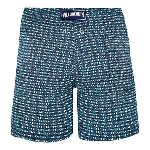 Vilebrequin Swim Shorts / Mens / Moorise / Navy Green Fish / RRP £220
