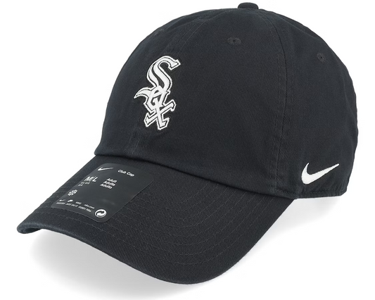 Nike Chicago White Sox MLB Relaxed Club Dad Cap / Black White / RRP £22