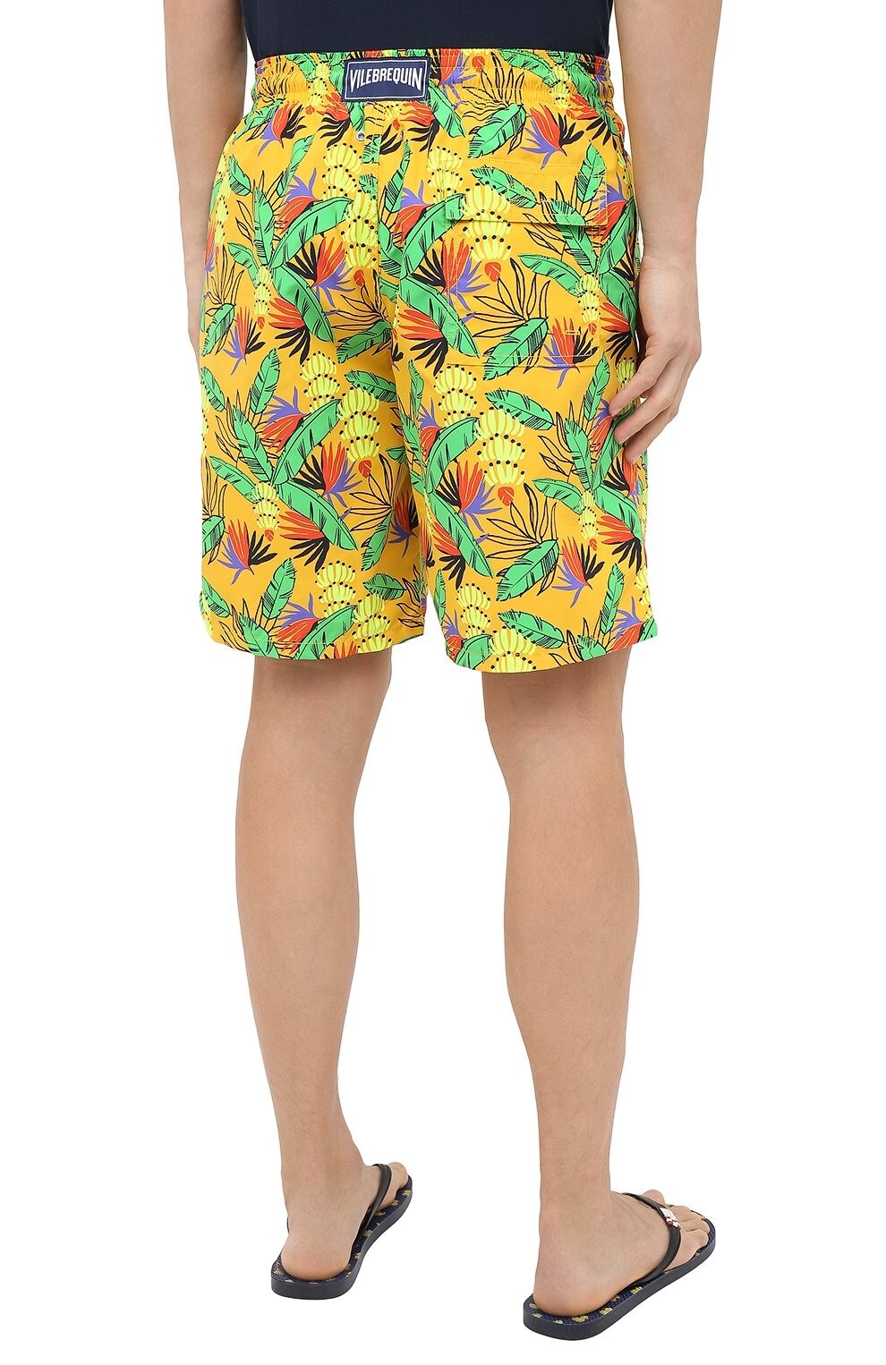 Vilebrequin Swim Shorts / Mens / Okoa / Yellow Flower / RRP £230