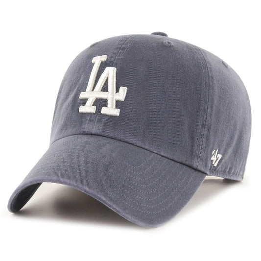 47 Brand LA Dodgers Relaxed Clean Up Dad Cap / Grey White / RRP £25
