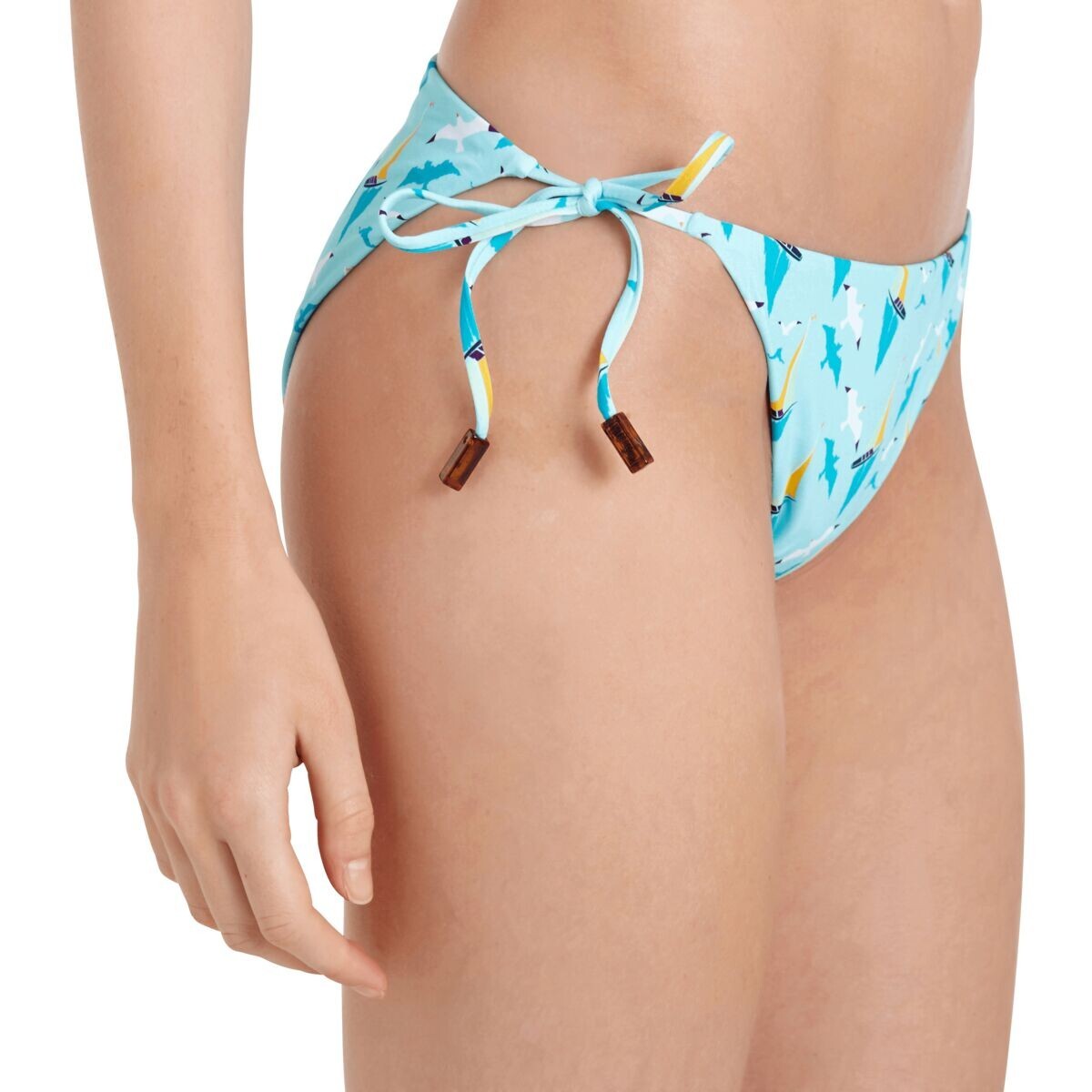 Vilebrequin Womens Bikini Bottom / Flore / Teal Blue / RRP £100