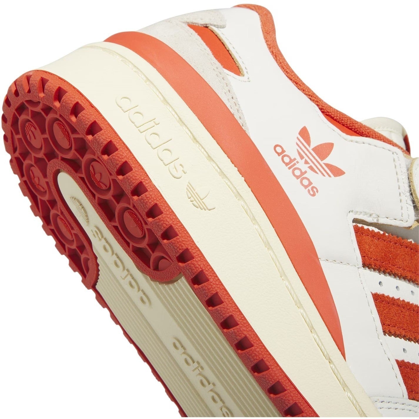 Adidas Mens FORUM LOW Trainers / Ivory Ornage / BNIB / RRP £100