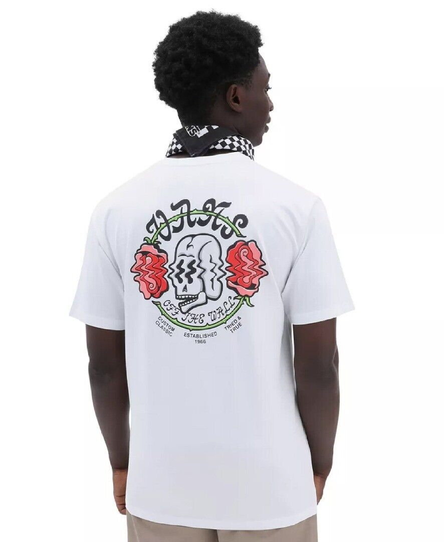 Vans Mens Shaken Skull T-Shirt / White / RRP £32