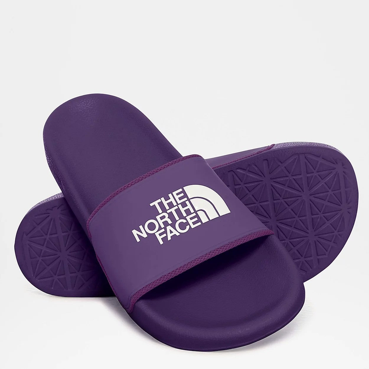 The North Face Womens Base Camp Slide II / Hero Purple/TNF White / RRP £30