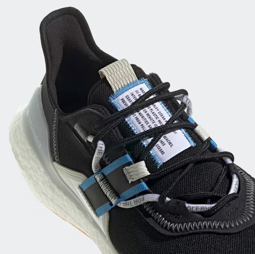 Adidas Mens Ultraboost 22 X Parley Trainers / Black Grey / RRP £170