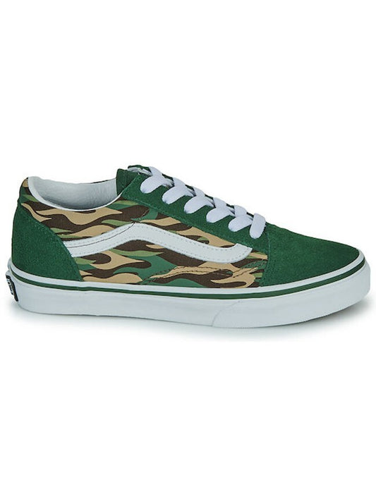 Vans Youth Old Skool Trainers / Green Multi / RRP £45