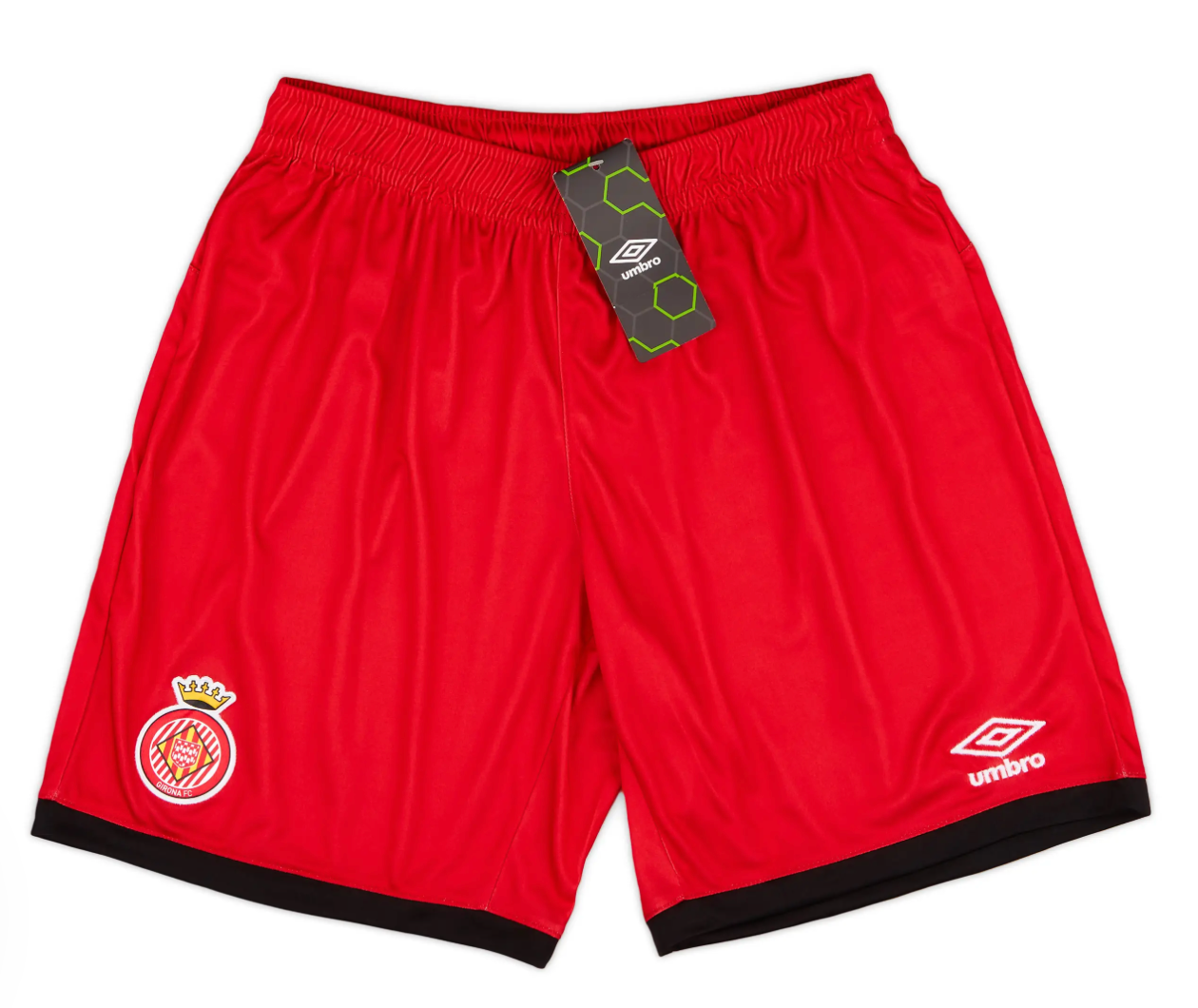 Umbro Kids 2017-18 Girona Home Shorts / BNWT / Red / RRP £20