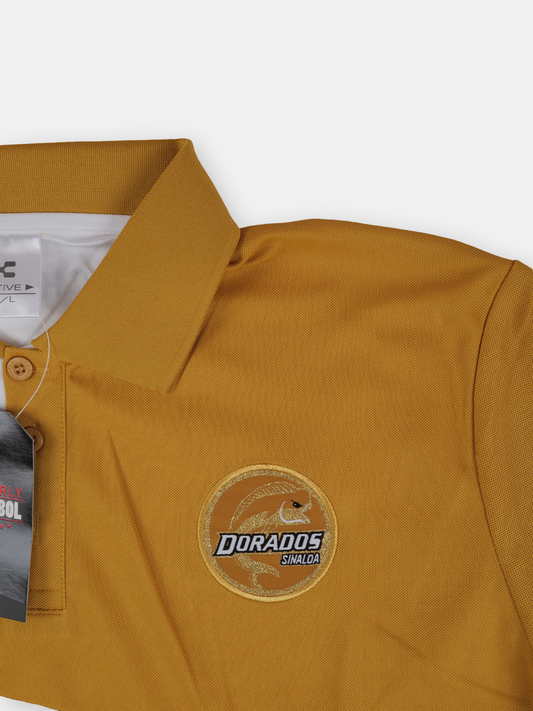 Charly Mens 2017-18 Dorados De Sinaloa Polo T-Shirt / White / RRP £29.99