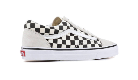 Vans Womens UA Old Skool (Checkerboard) / White Black / RRP £65