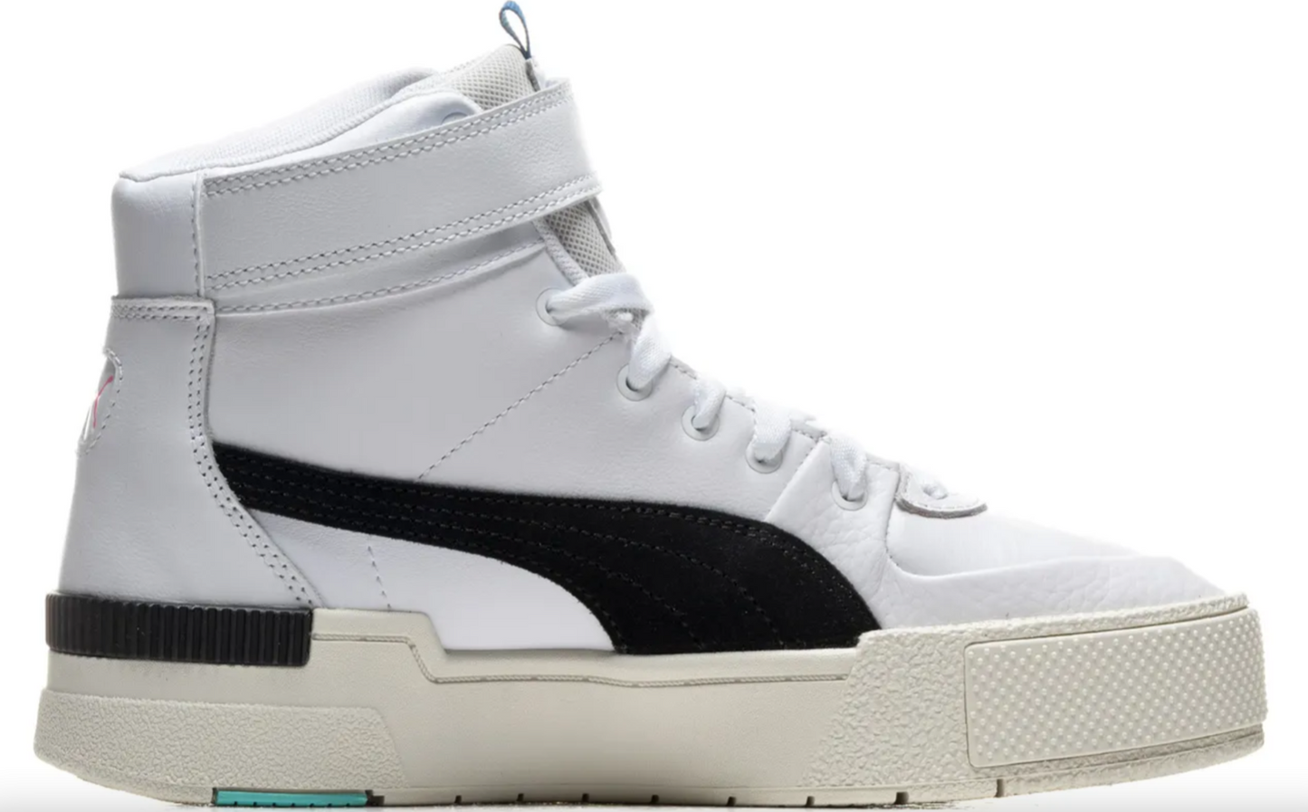 Puma Womens Cali Sport Top Contact Trainers / BNIB / White / UK 6.5