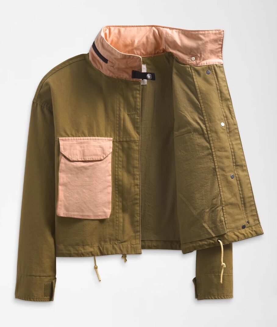The North Face Women’s M66 UTILITY Field Jacket–Military Olive/Apricotice Jacket