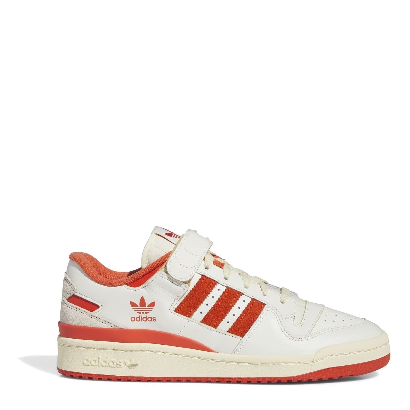 Adidas Mens FORUM LOW Trainers / Ivory Ornage / BNIB / RRP £100