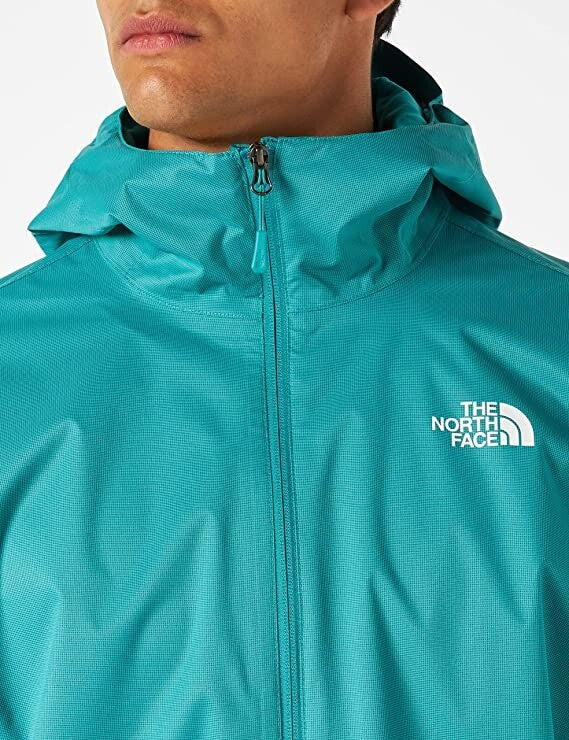 The North Face Men's Quest Hooded Rain Jacket / Porcelain Green / RRP £110